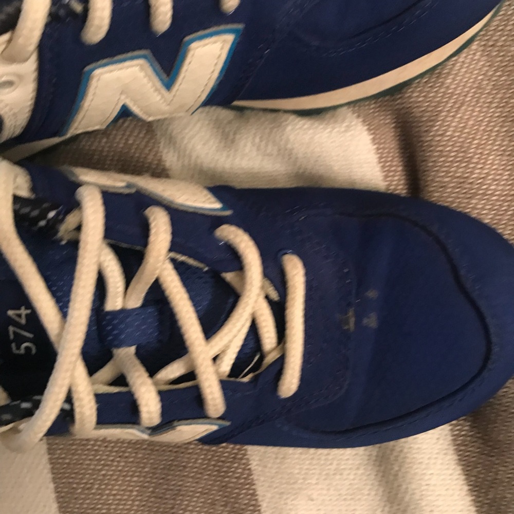 Blue New Balance Sneakers - Picture 4 of 6